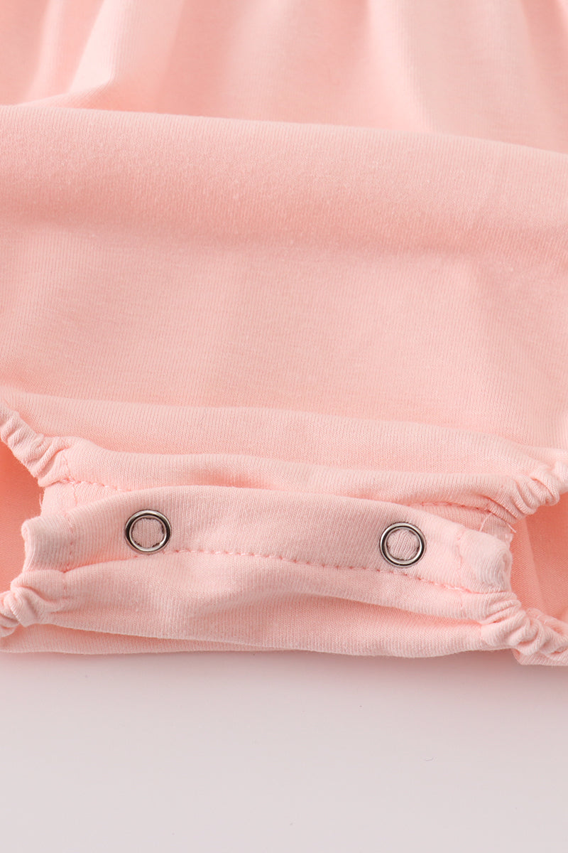 Pink embroidery bubble