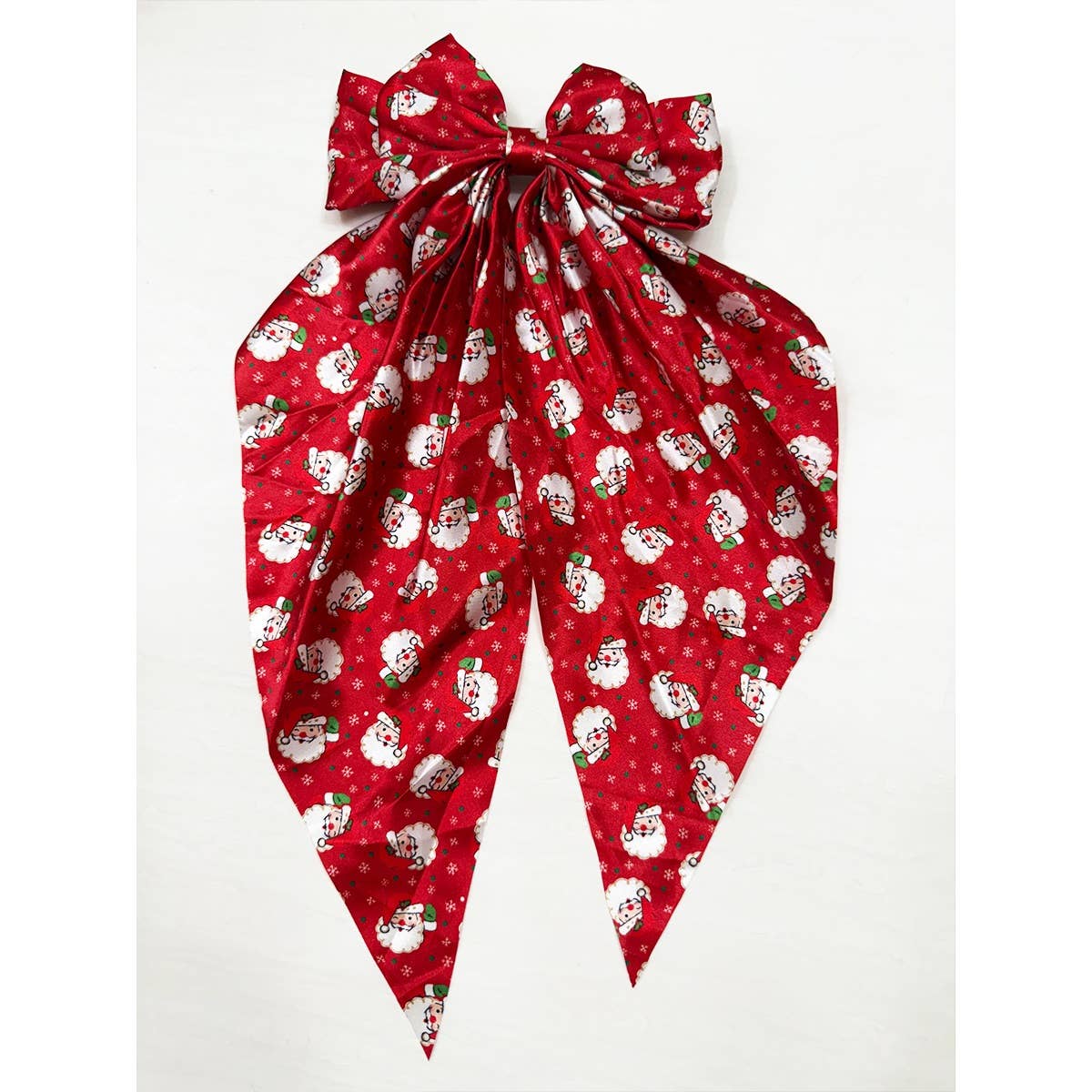 Holiday Long-Tail Hair Bow