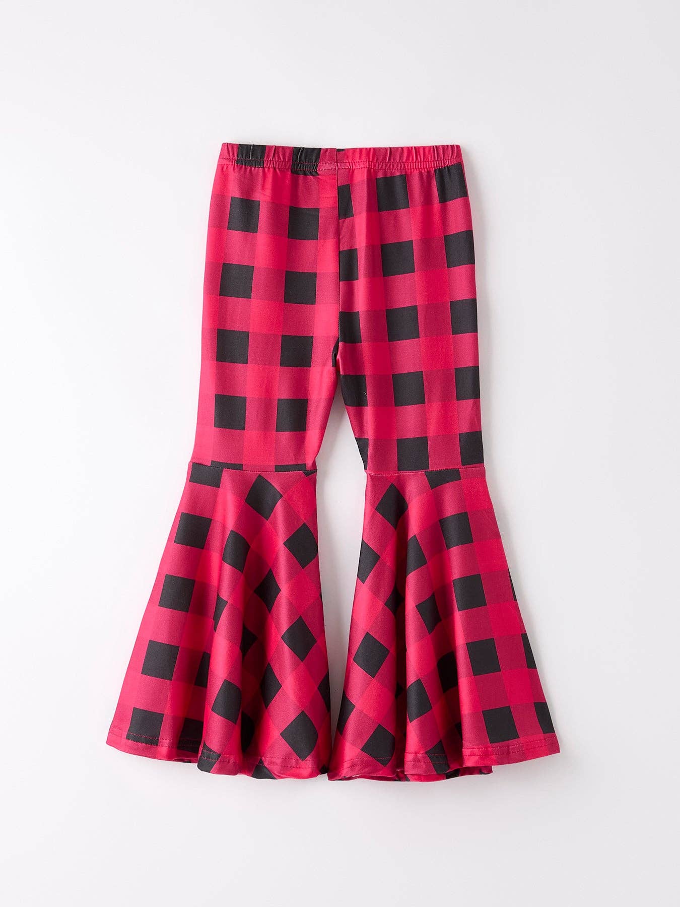 red-black-buffalo-plaid-bell-bottom-pants