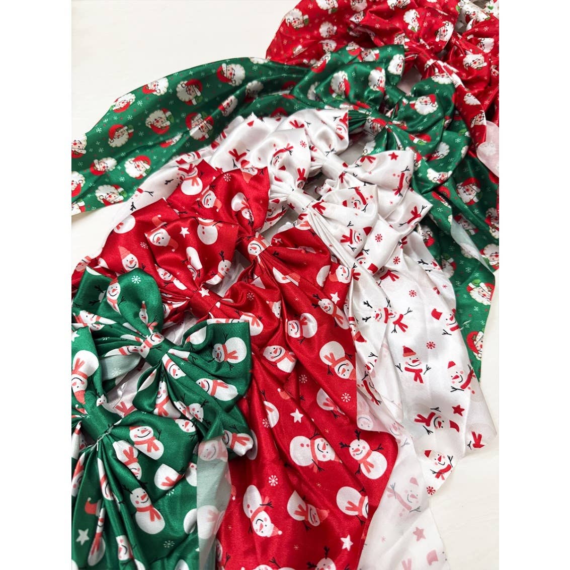 Holiday Long-Tail Hair Bow