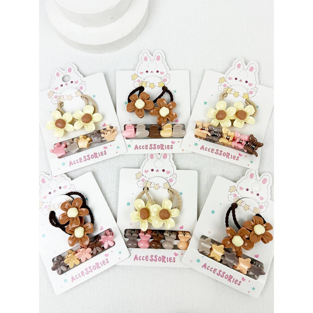 floral-hair-clip-elastic-set-neutral-8pc