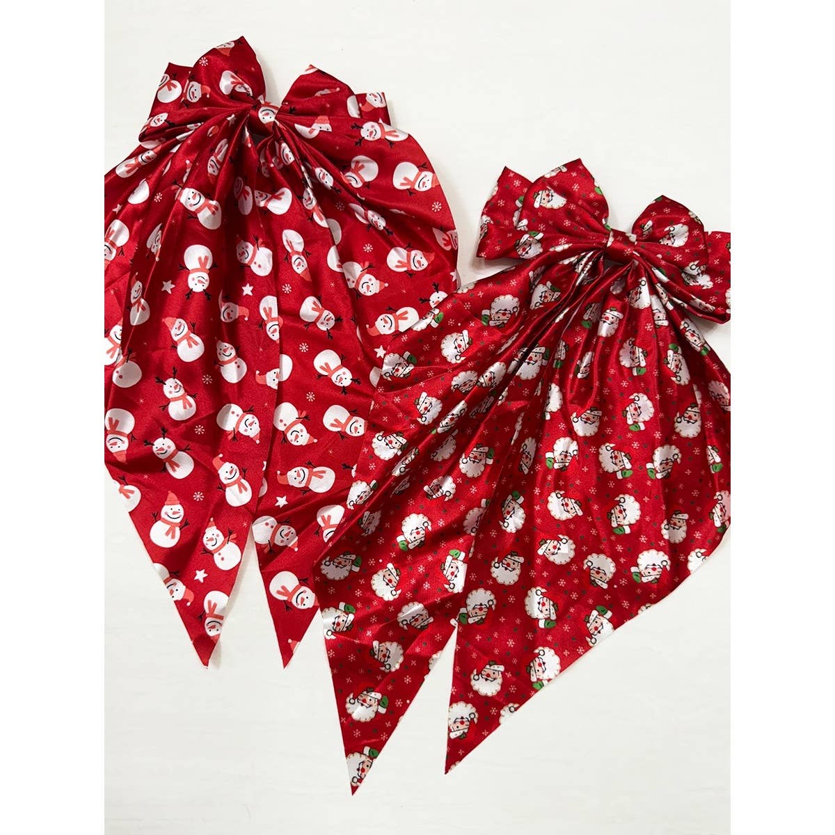 Holiday Long-Tail Hair Bow