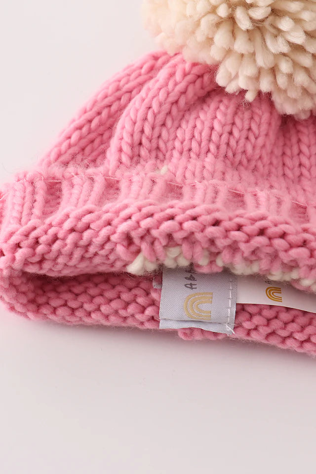 pom-pom-knit-beanie-pink