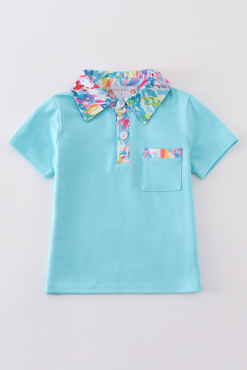 aqua-tropical-trim-polo-tee