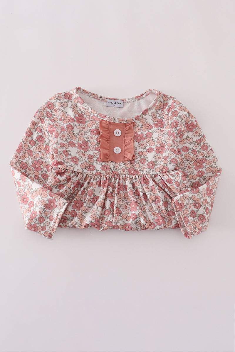 Floral print mom&me dress