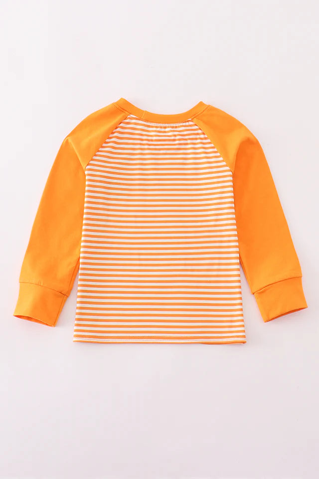dog-pocket-raglan-tee-orange-stripe