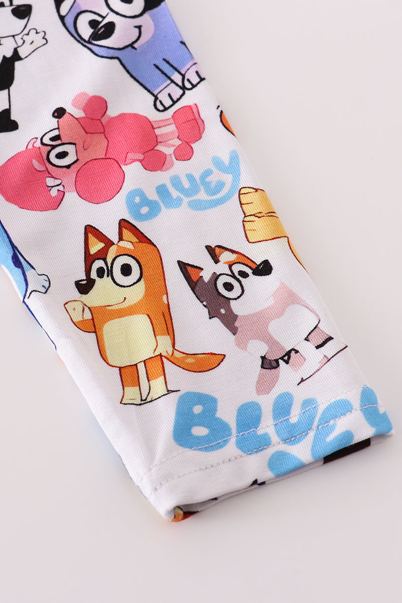 Character print bamboo dress