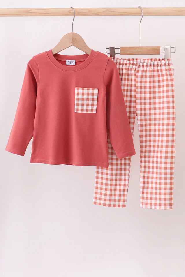 gingham-pocket-two-piece-set