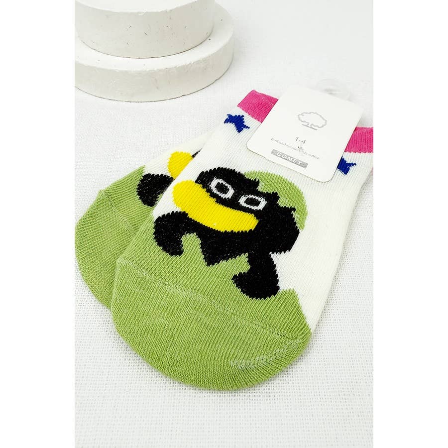 pastel-critter-ankle-socks-toddler-1-pair