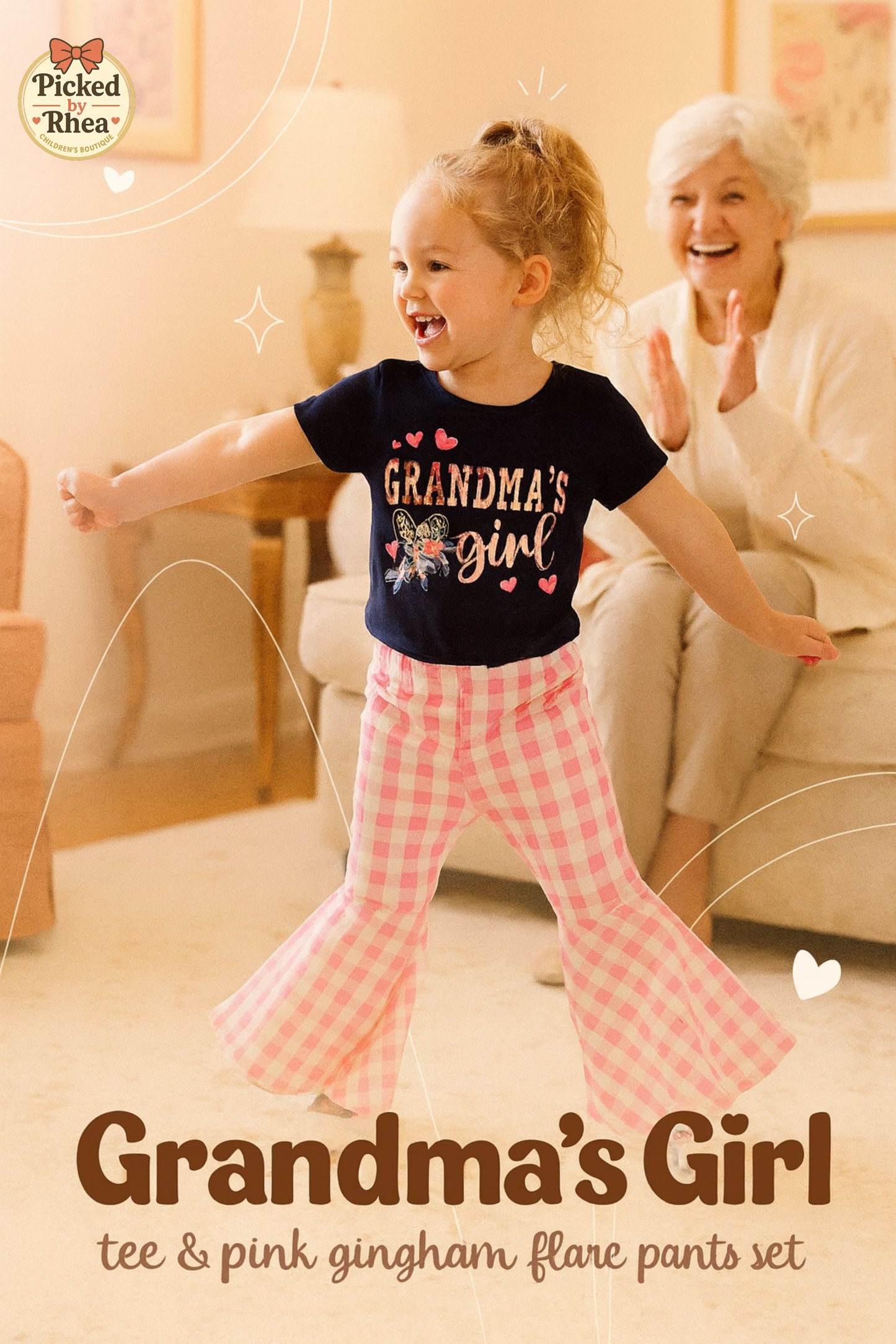 grandmas-girl-gingham-flare-set