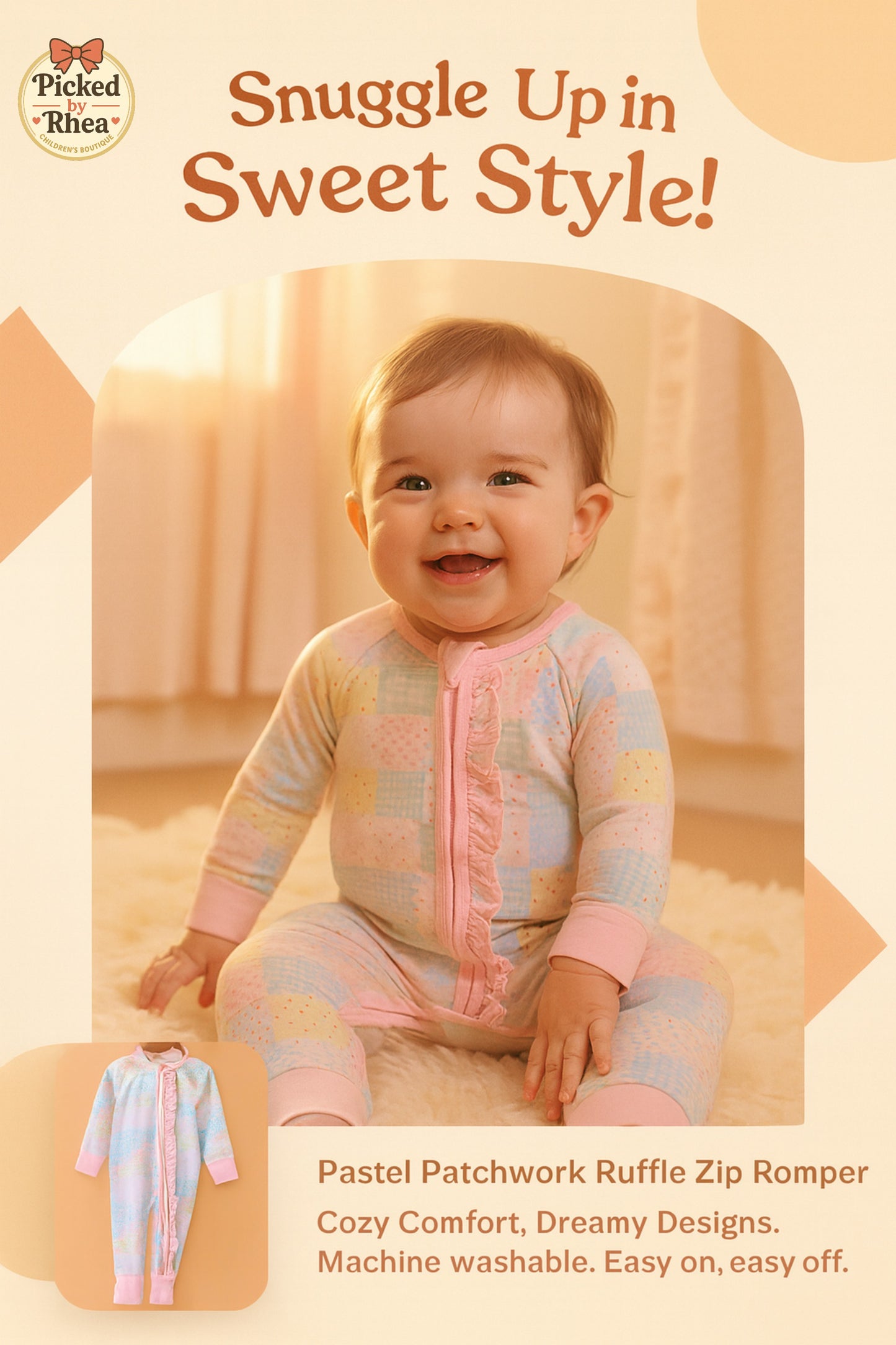 pastel-patchwork-ruffle-zip-romper